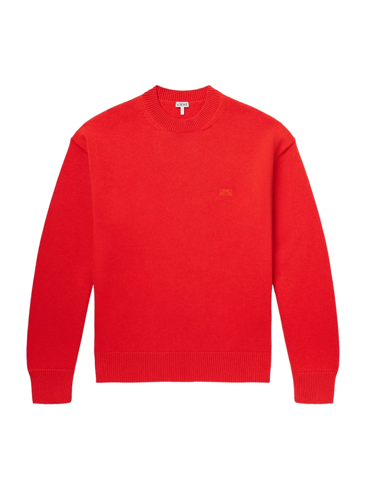 Loewe Anagram-Embroidered Cashmere-Blend Sweater - Men