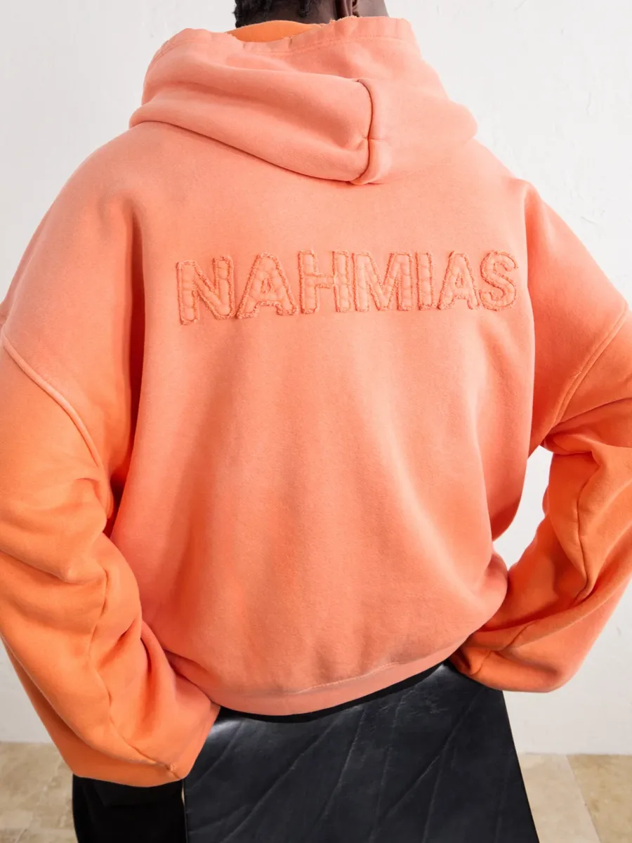 Nahmias Distressed Cotton-Jersey Zip-Up Hoodie - Men | Thumbnail 5