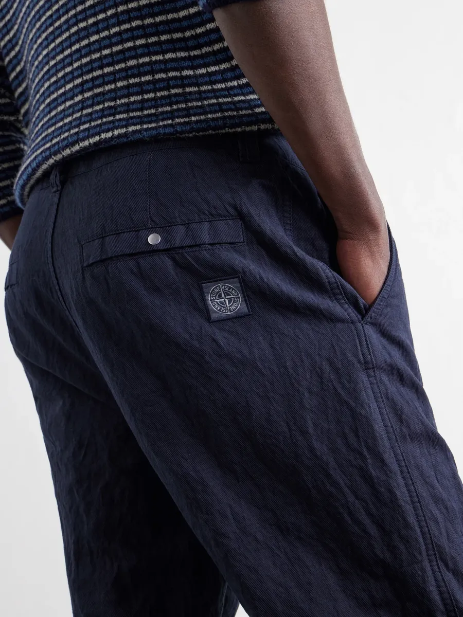 Stone Island Straight-Leg Diagonal Cotton Wool-TC Twill Trousers - Men | Thumbnail 5 Stone Island Straight-Leg Diagonal Cotton Wool-TC Twill Trousers - Men | Thumbnail 5