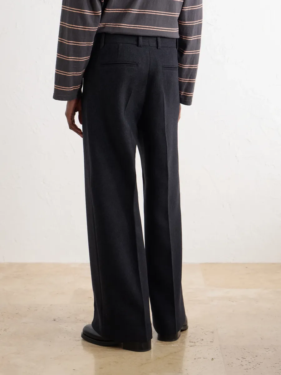 Jacquemus Tempo Wide-Leg Wool-Blend Woven Trousers - Men | Thumbnail 4 Jacquemus Tempo Wide-Leg Wool-Blend Woven Trousers - Men | Thumbnail 4