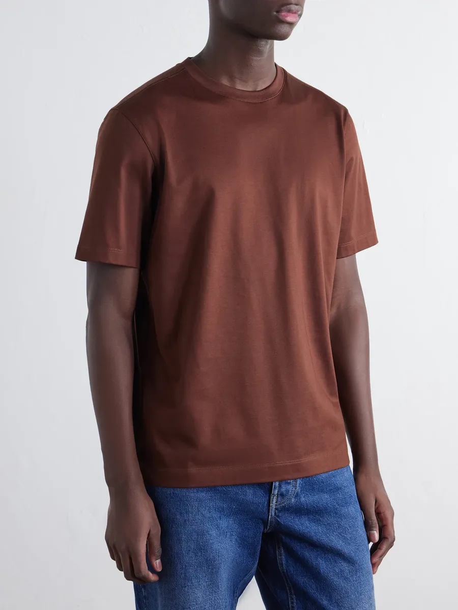 Zegna Cotton-Jersey T-Shirt - Men | Thumbnail 3 Zegna Cotton-Jersey T-Shirt - Men | Thumbnail 3