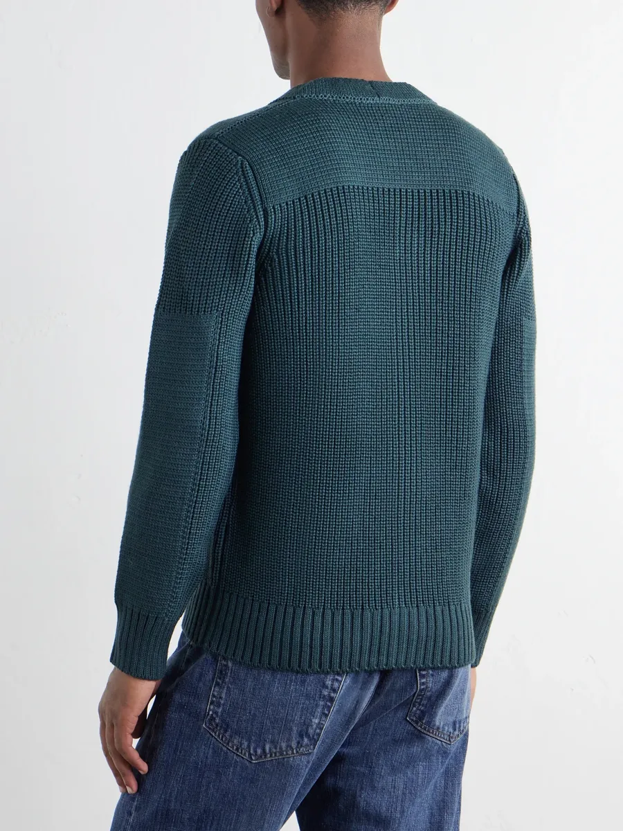 S.N.S. Herning Robust Ribbed Merino Wool Cardigan - Men | Thumbnail 4 S.N.S. Herning Robust Ribbed Merino Wool Cardigan - Men | Thumbnail 4