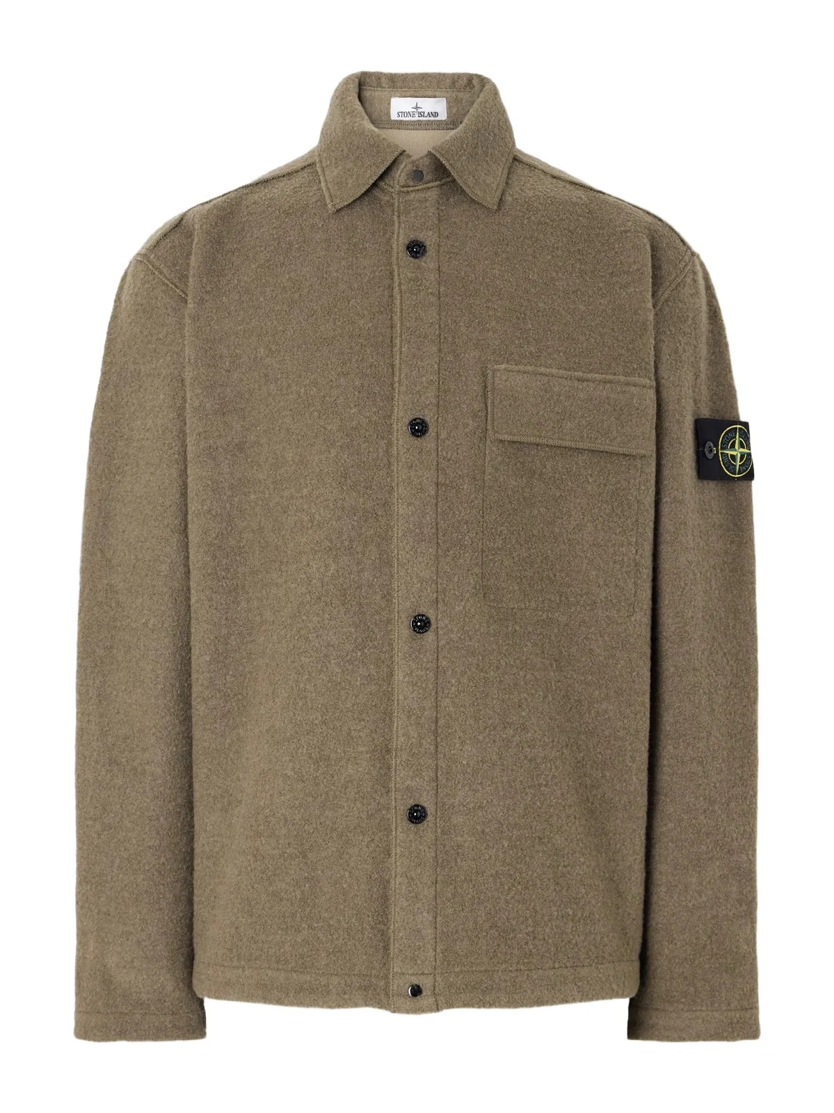 Stone Island Micro Bouclé Overshirt - Men