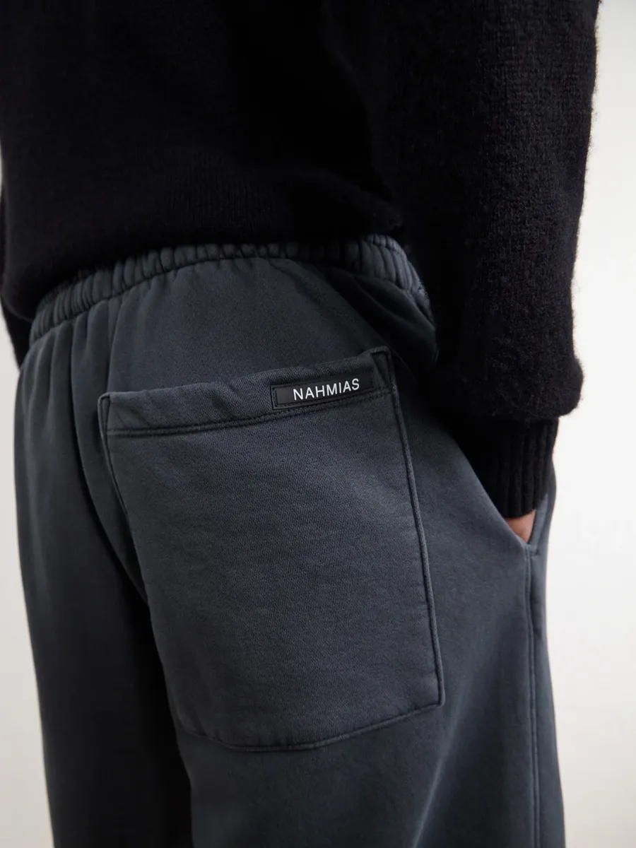 Nahmias Hoops 24 Straight-Leg Cropped Cotton-Jersey Sweatpants - Men | Thumbnail 5 Nahmias Hoops 24 Straight-Leg Cropped Cotton-Jersey Sweatpants - Men | Thumbnail 5