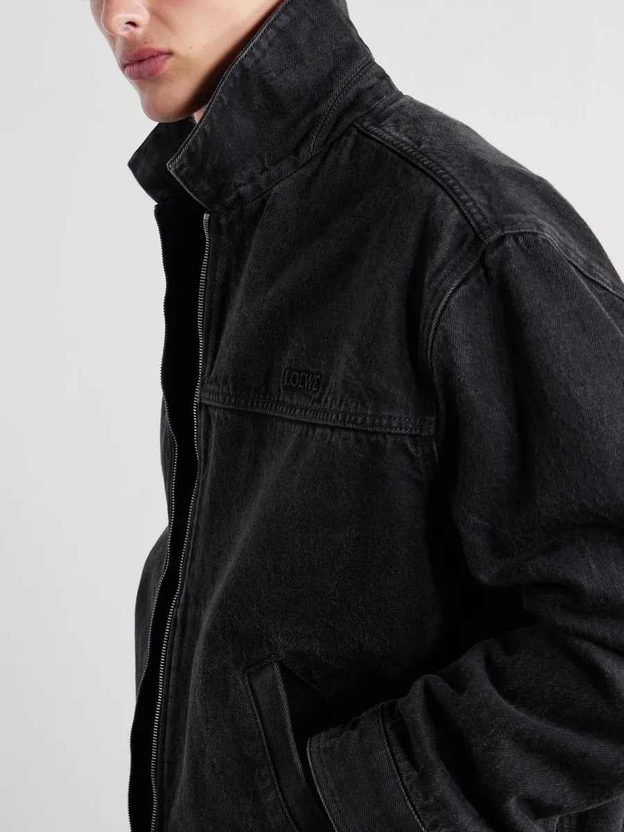Loewe Logo-Embossed Paneled Denim Jacket - Men | Thumbnail 5 Loewe Logo-Embossed Paneled Denim Jacket - Men | Thumbnail 5