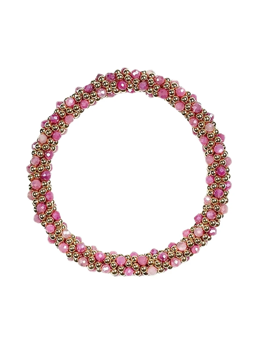 Meredith Frederick 14K Yellow Gold Glenn Pink Opal Bracelet