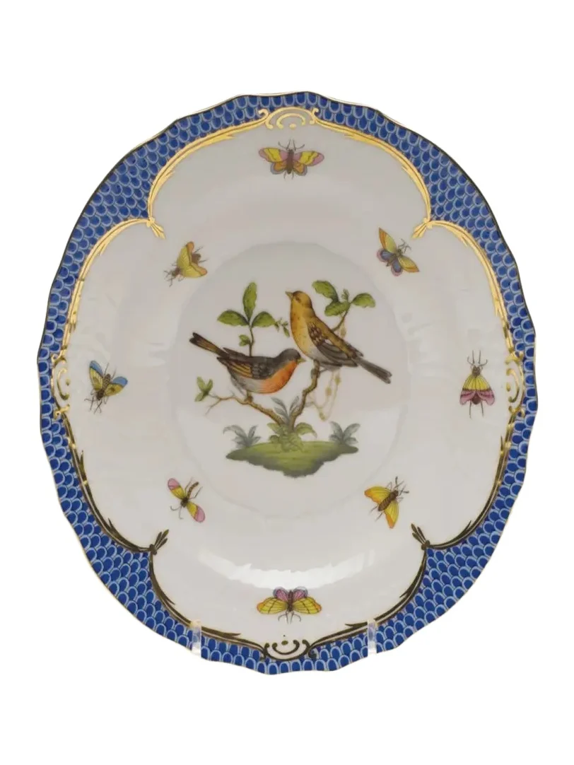 Herend Rothschild Blue Motif 09 Salad Plate
