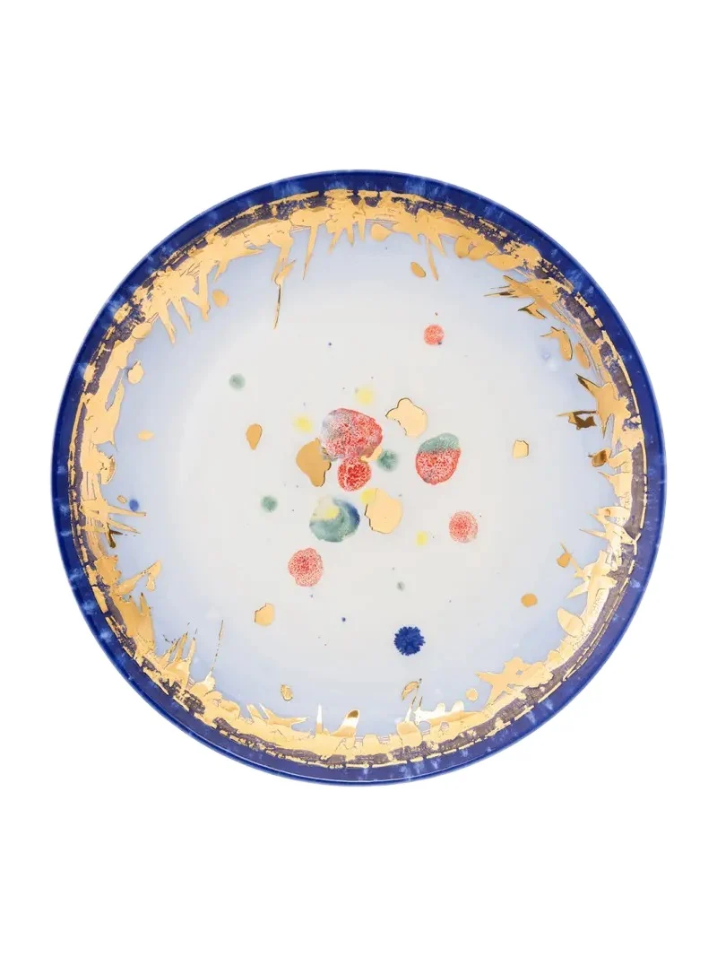 CORALLA MAIURI Villa Borghese Apollo Bianco Dessert Coupe Plate