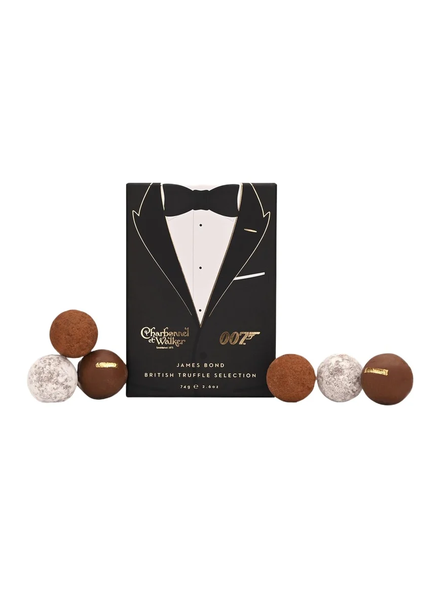 Charbonnel Et Walker x James Bond Archives 6-Piece British Truffle Selection