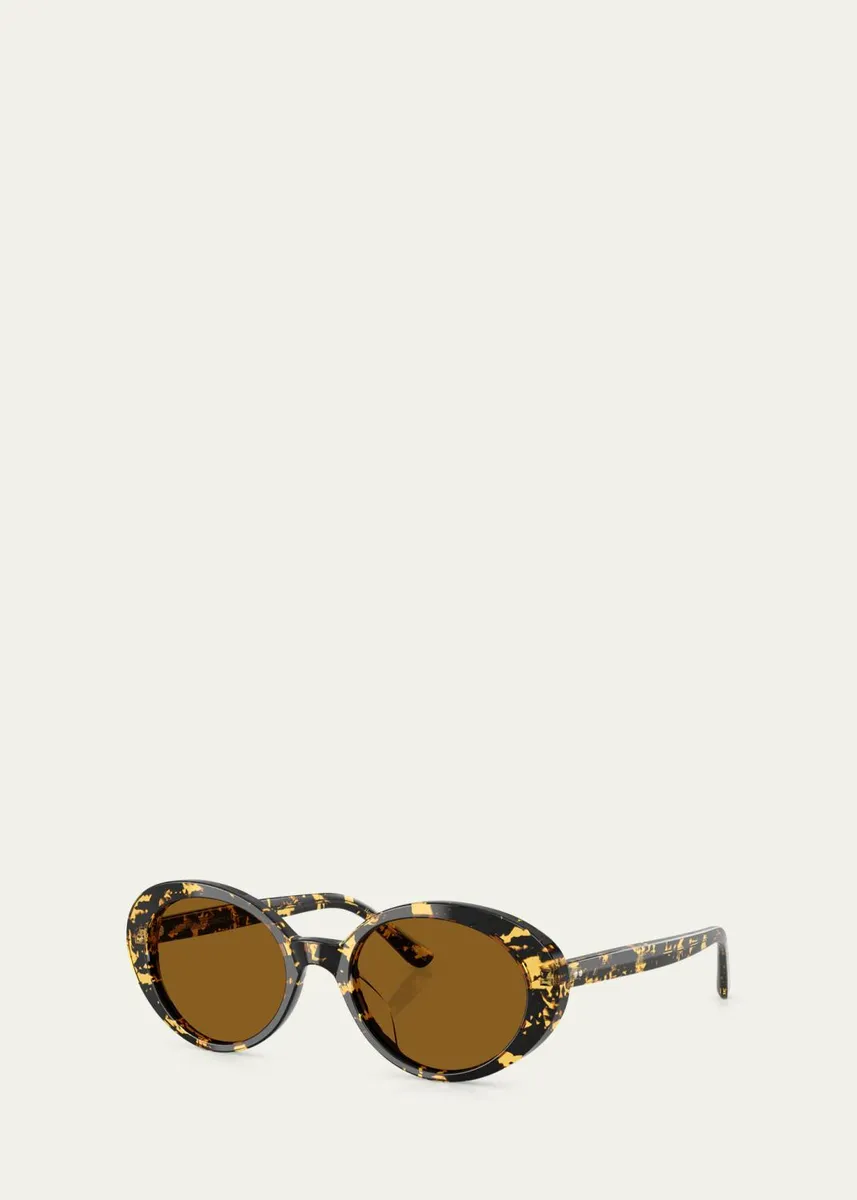 Oliver Peoples Acetate Oval Sunglasses | Thumbnail 2 Oliver Peoples Acetate Oval Sunglasses | Thumbnail 2