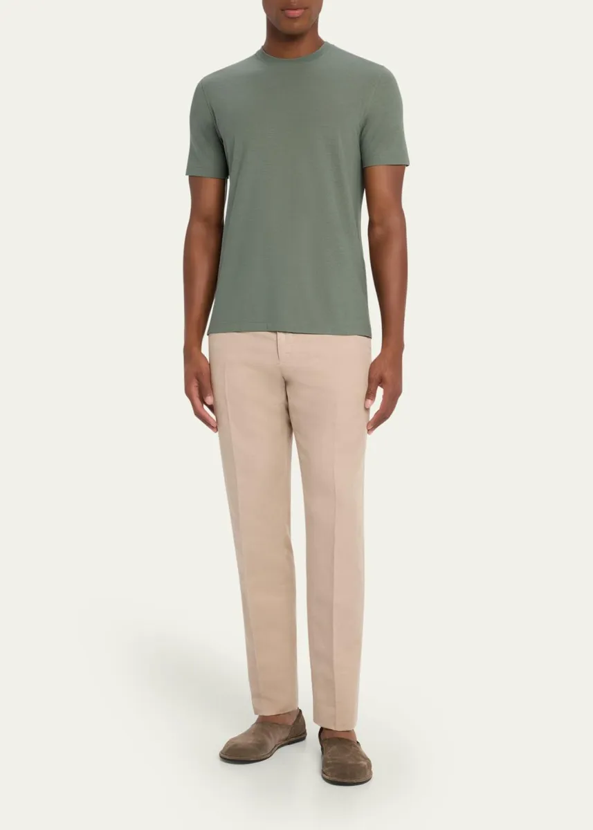 Incotex Men's Regular-Fit Chinolino Pants | Thumbnail 6 Incotex Men's Regular-Fit Chinolino Pants | Thumbnail 6