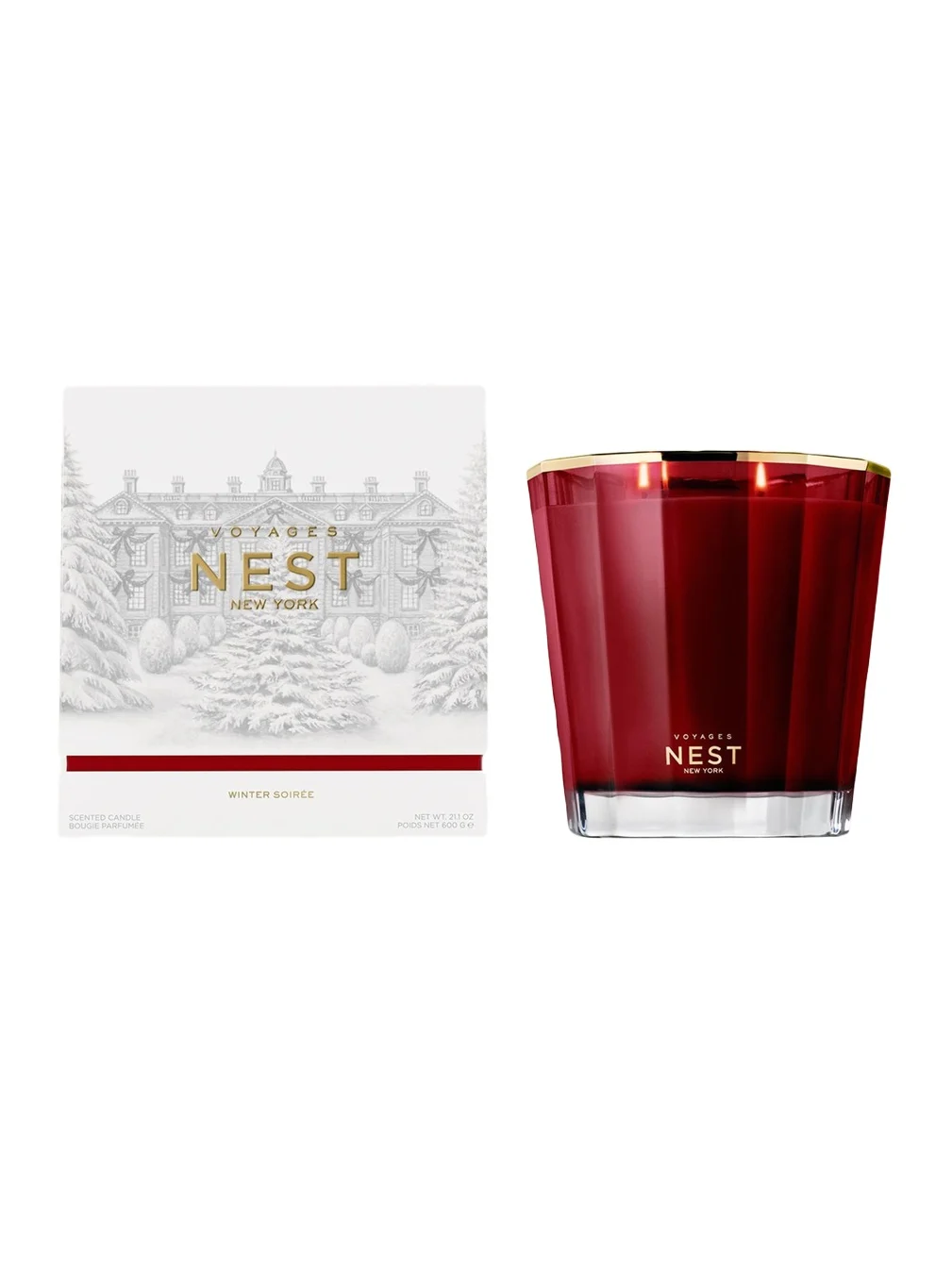 NEST New York Voyages Winter Soiree Candle, 21 oz.