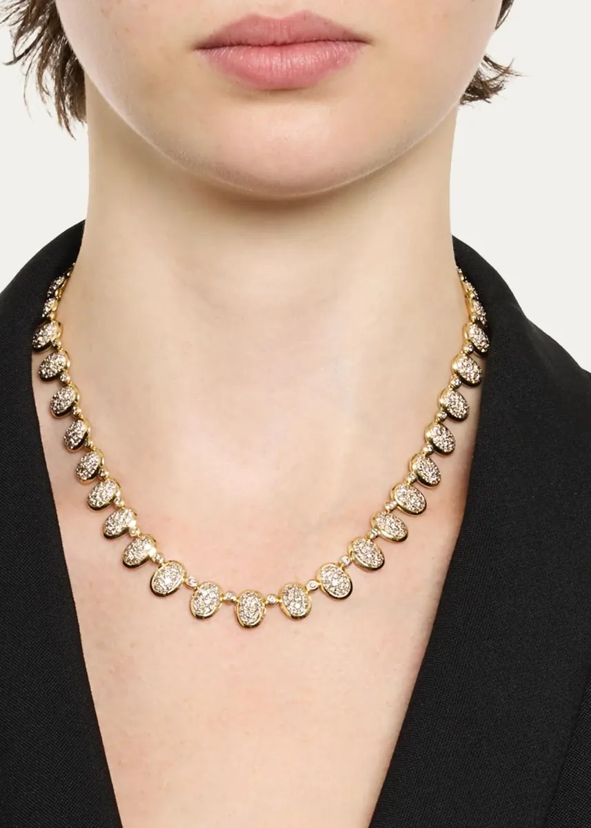 Jamie Wolf 18K Two-Tone Gold & 12.49 TCW Diamond Statement Necklace | Thumbnail 2 Jamie Wolf 18K Two-Tone Gold & 12.49 TCW Diamond Statement Necklace | Thumbnail 2