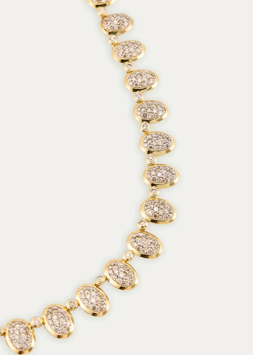 Jamie Wolf 18K Two-Tone Gold & 12.49 TCW Diamond Statement Necklace | Thumbnail 3 Jamie Wolf 18K Two-Tone Gold & 12.49 TCW Diamond Statement Necklace | Thumbnail 3