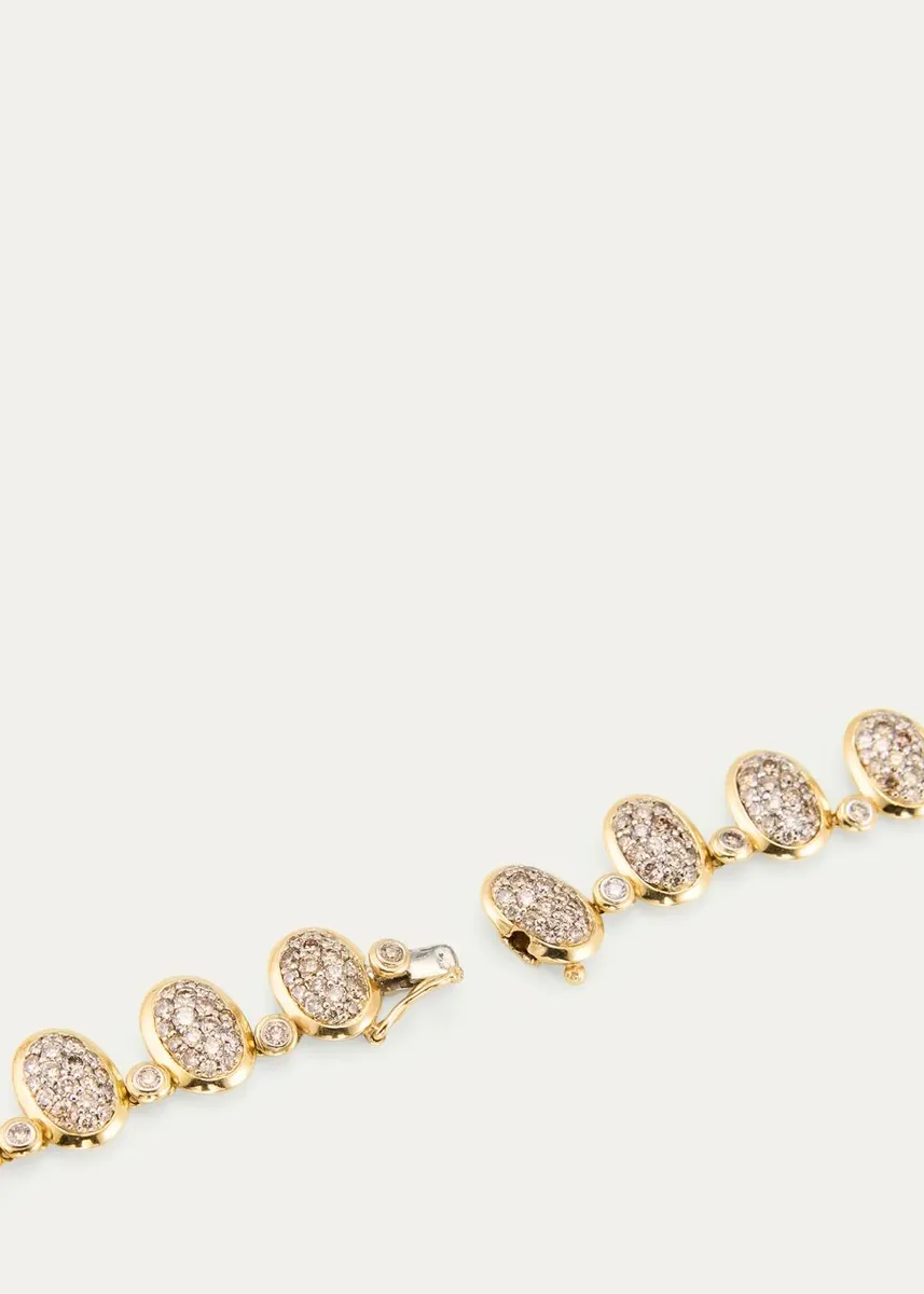 Jamie Wolf 18K Two-Tone Gold & 12.49 TCW Diamond Statement Necklace | Thumbnail 4 Jamie Wolf 18K Two-Tone Gold & 12.49 TCW Diamond Statement Necklace | Thumbnail 4