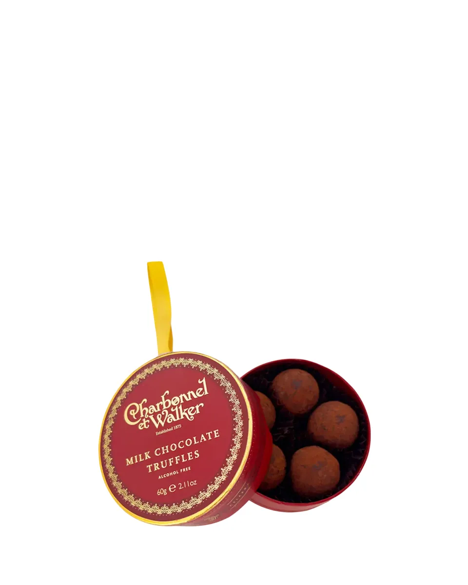 Charbonnel Et Walker Milk Chocolate Truffles Hanging Bauble, 2 oz. | Thumbnail 2 Charbonnel Et Walker Milk Chocolate Truffles Hanging Bauble, 2 oz. | Thumbnail 2