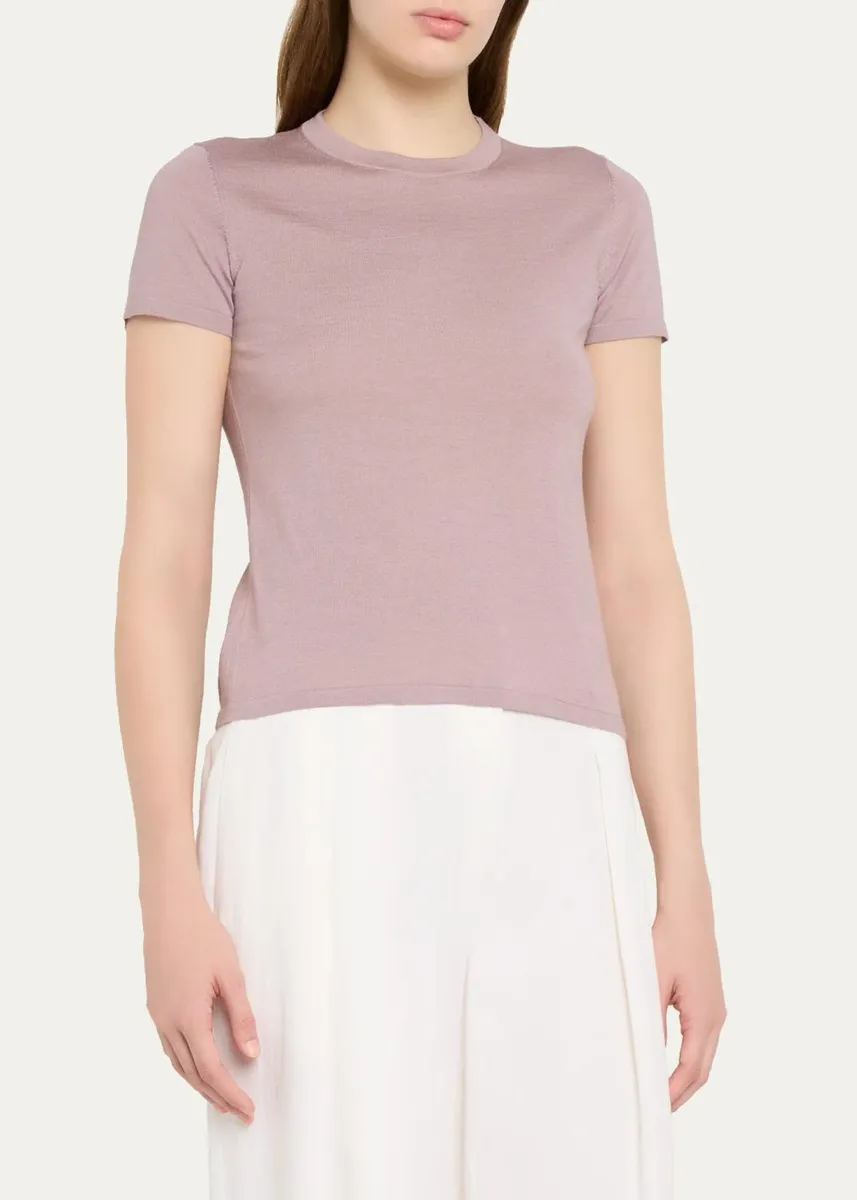 Attersee The T-Shirt in Cashmere-Wool Knit | Thumbnail 4 Attersee The T-Shirt in Cashmere-Wool Knit | Thumbnail 4