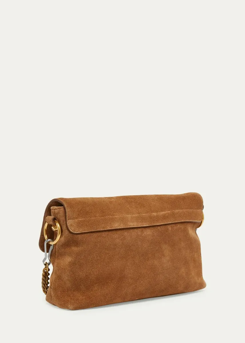 Balenciaga Le City Suede Clutch Bag | Thumbnail 3 Balenciaga Le City Suede Clutch Bag | Thumbnail 3