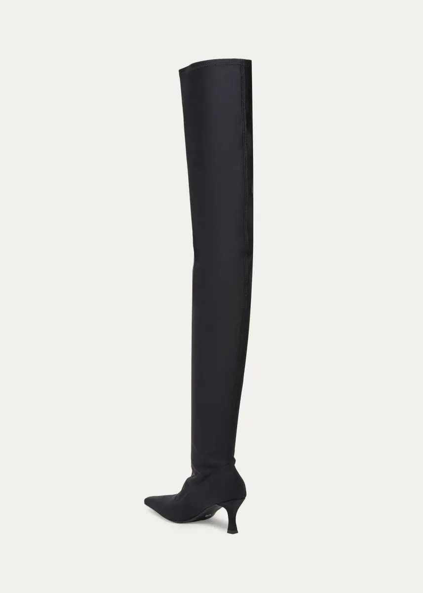 Proenza Schouler 60mm Trap Leather Over-the-Knee Boots | Thumbnail 2 Proenza Schouler 60mm Trap Leather Over-the-Knee Boots | Thumbnail 2