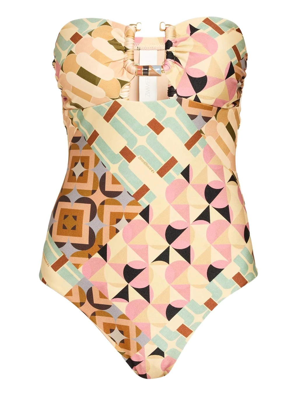 Zimmermann Fairlight Enamel One-Piece Swimsuit | Thumbnail 1 Zimmermann Fairlight Enamel One-Piece Swimsuit | Thumbnail 1
