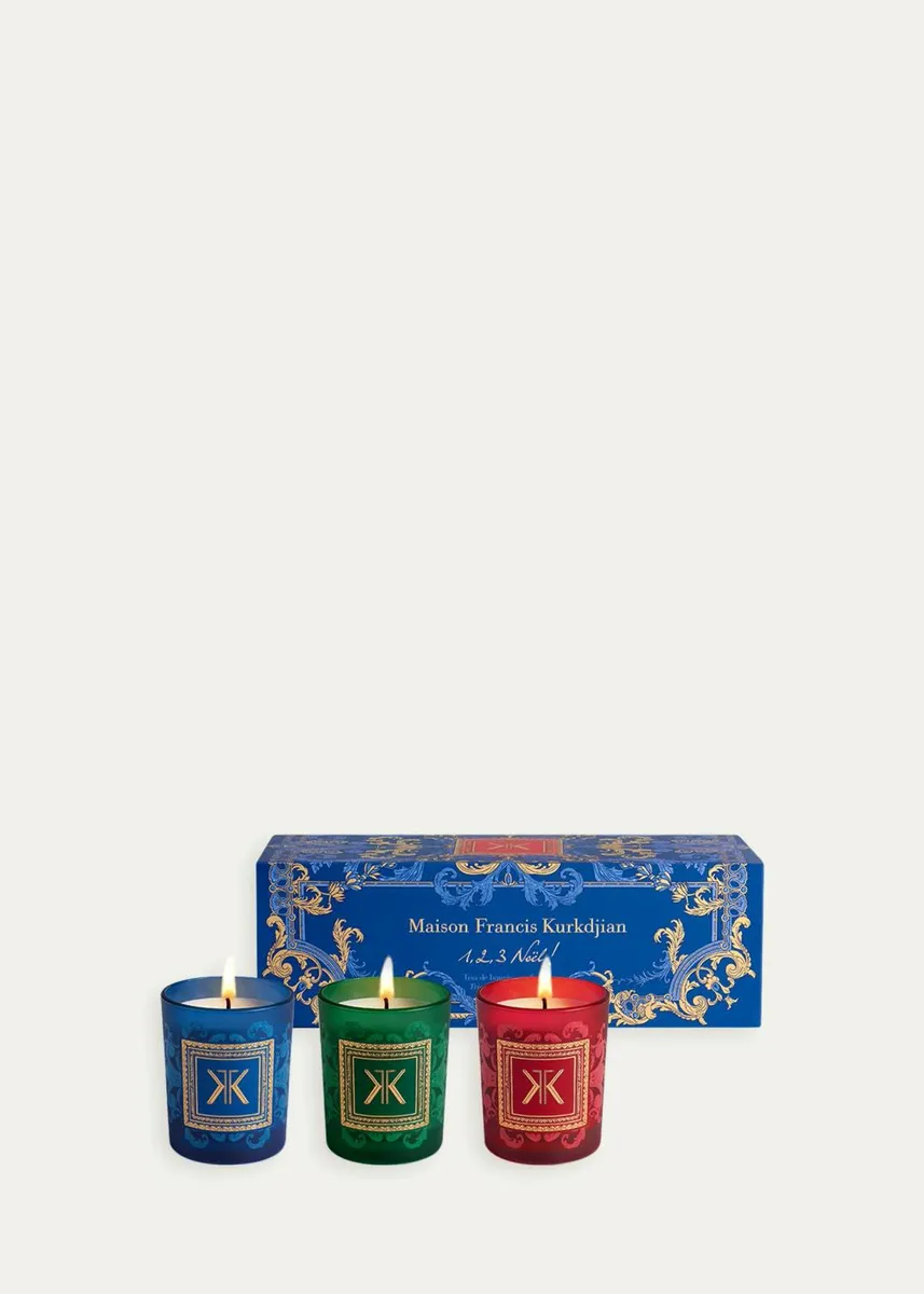 Maison Francis Kurkdjian Holiday Candles, 3 x 2.6 oz. | Thumbnail 2 Maison Francis Kurkdjian Holiday Candles, 3 x 2.6 oz. | Thumbnail 2