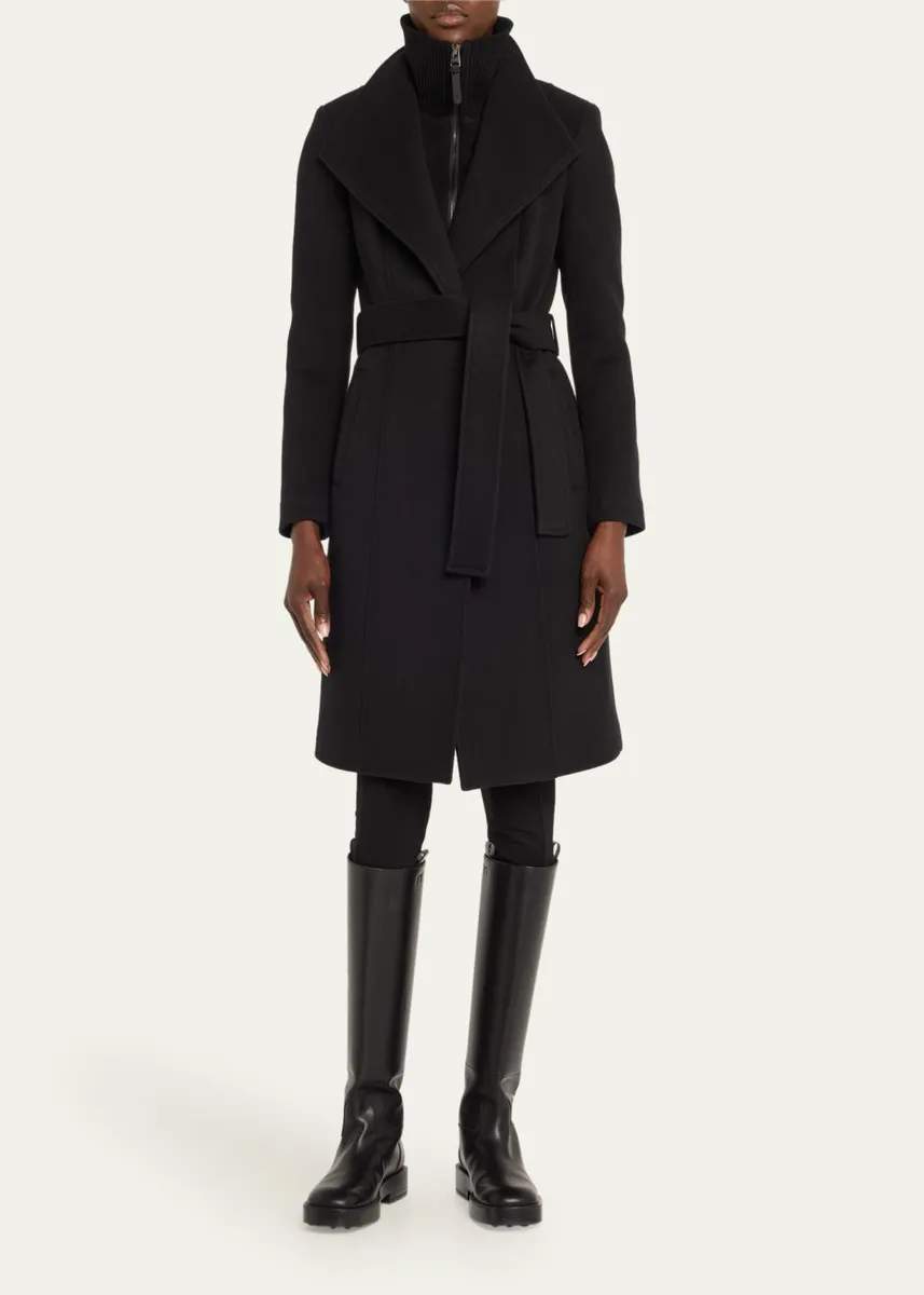 Mackage Norita Double-Face Belted Wool Coat | Thumbnail 2 Mackage Norita Double-Face Belted Wool Coat | Thumbnail 2