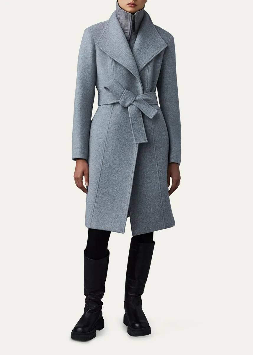 Mackage Norita Double-Face Belted Wool Coat | Thumbnail 6 Mackage Norita Double-Face Belted Wool Coat | Thumbnail 6