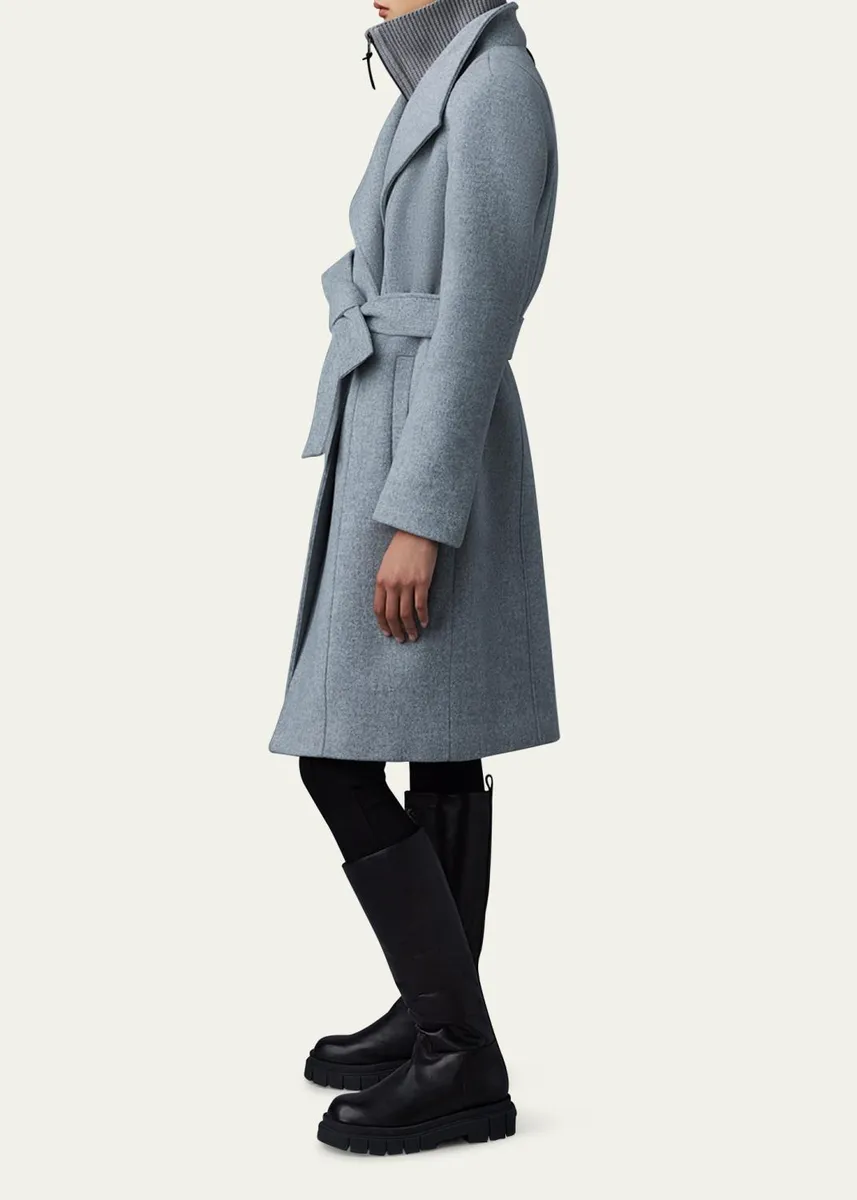 Mackage Norita Double-Face Belted Wool Coat | Thumbnail 8 Mackage Norita Double-Face Belted Wool Coat | Thumbnail 8
