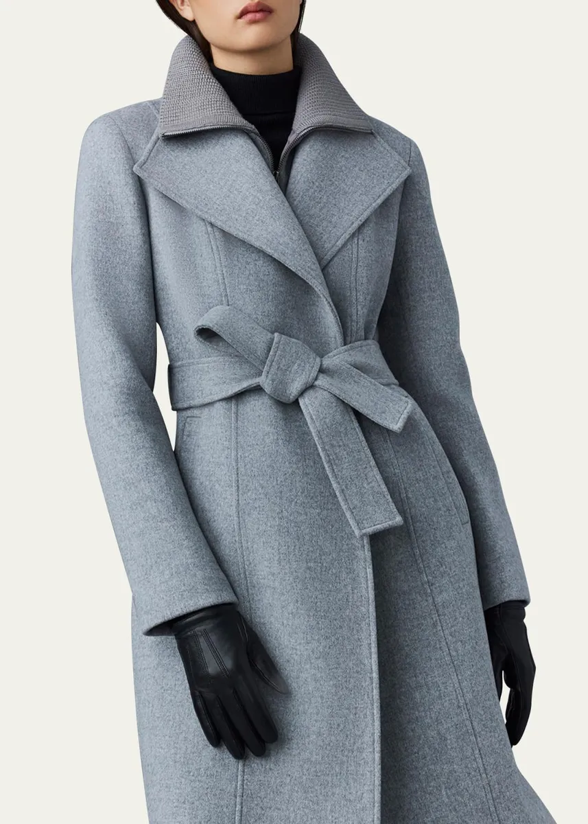 Mackage Norita Double-Face Belted Wool Coat | Thumbnail 9 Mackage Norita Double-Face Belted Wool Coat | Thumbnail 9