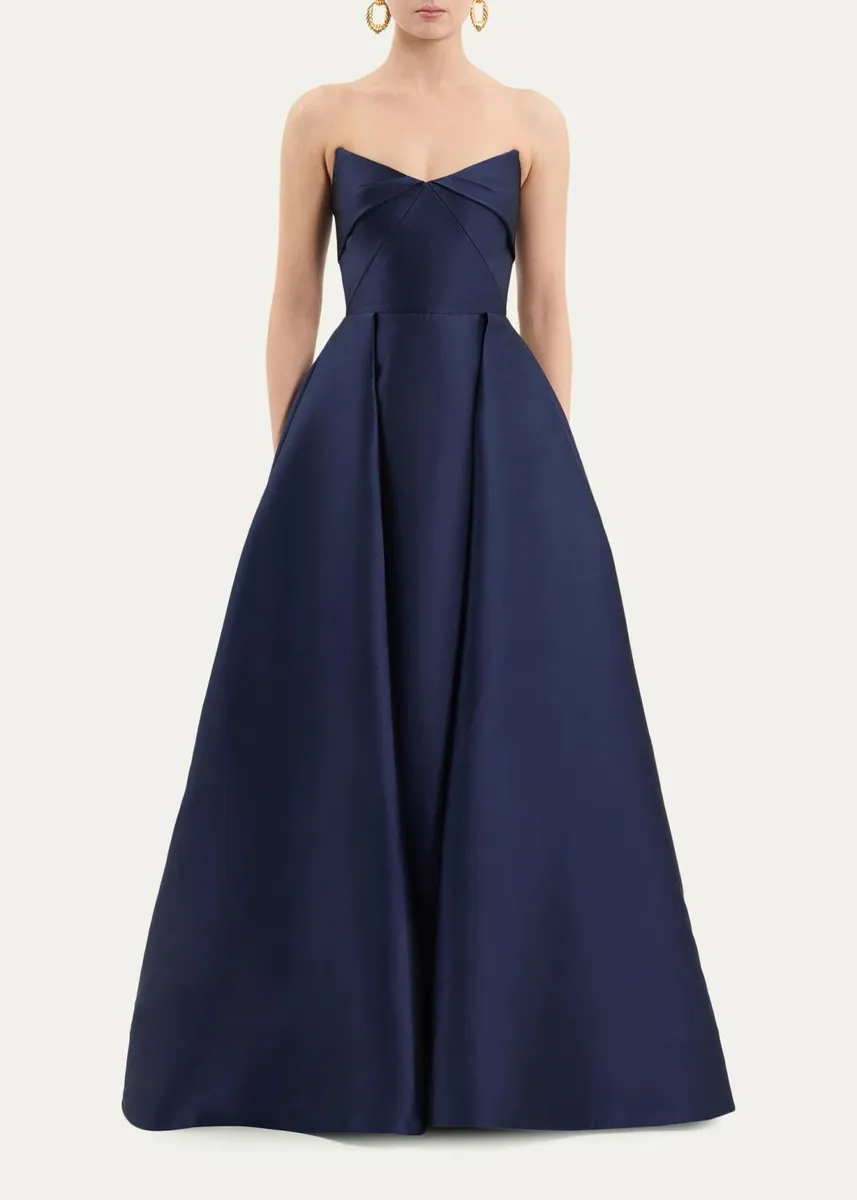 Rebecca Vallance Windermere Strapless A-Line Gown | Thumbnail 2 Rebecca Vallance Windermere Strapless A-Line Gown | Thumbnail 2