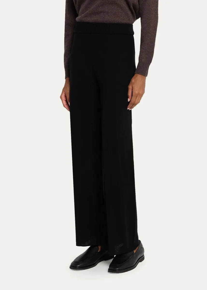 MAJESTIC FILATURES Machine Washable Cashmere Pants | Thumbnail 4