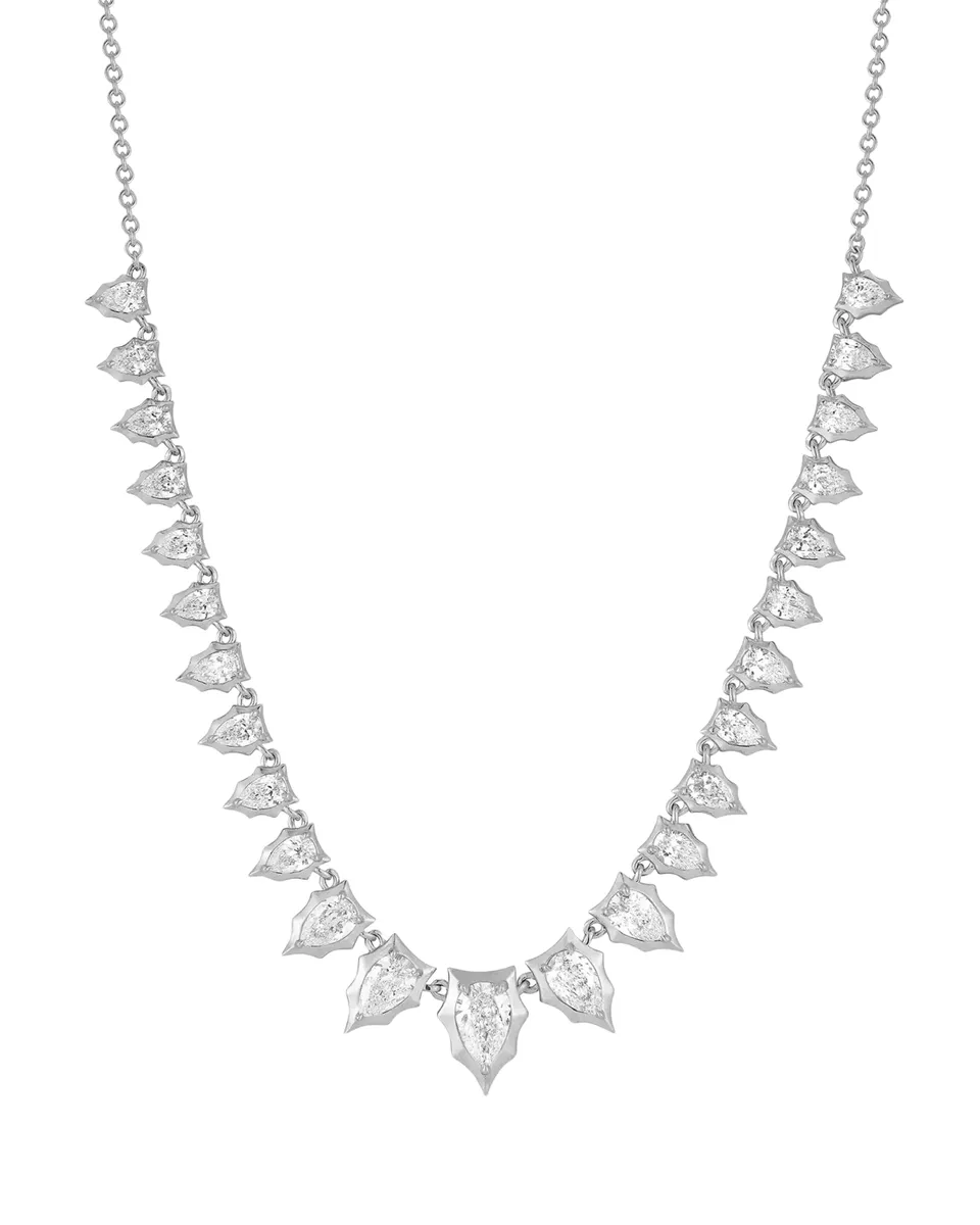 Jade Trau Graduating Envoy Platinum & 3.69 TCW Diamond Necklace | Thumbnail 2 Jade Trau Graduating Envoy Platinum & 3.69 TCW Diamond Necklace | Thumbnail 2