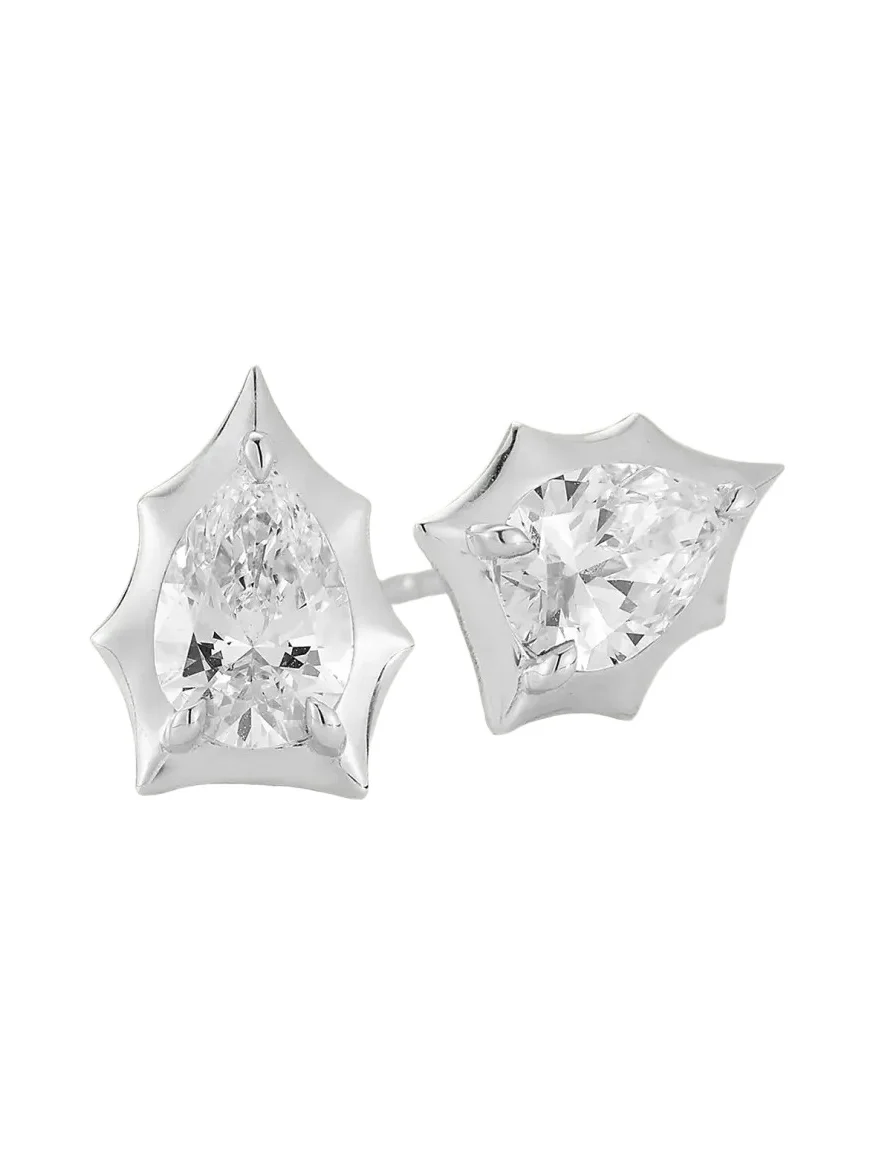 Jade Trau Envoy Platinum & 1.50 TCW Diamond Stud Earrings