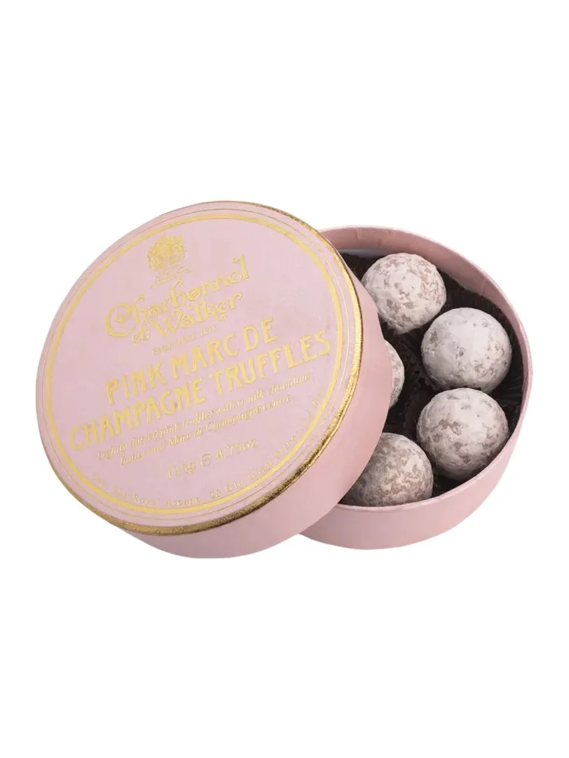 Charbonnel Et Walker Pink Marc de Champagne Truffles