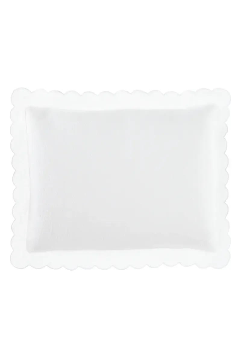 Sferra Alice King Floral Matelasse Sham | Thumbnail 2 Sferra Alice King Floral Matelasse Sham | Thumbnail 2