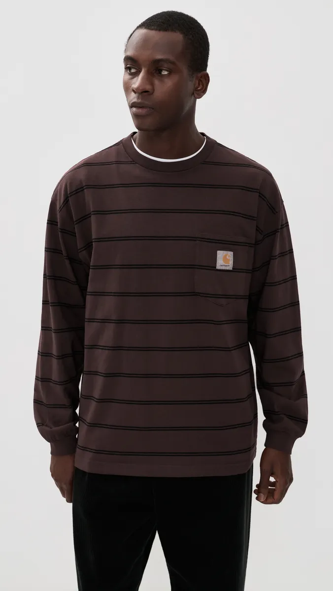 Carhartt WIP Stiped Cardona Pocket T-Shirt | Thumbnail 2 Carhartt WIP Stiped Cardona Pocket T-Shirt | Thumbnail 2