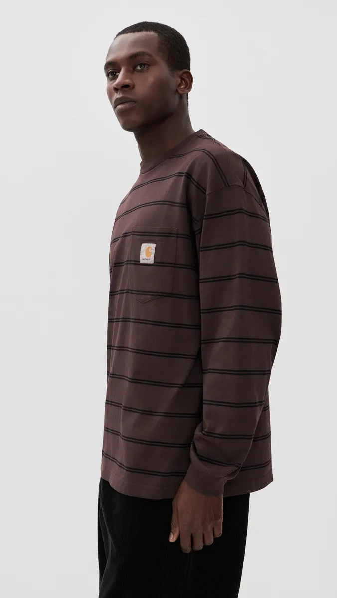Carhartt WIP Stiped Cardona Pocket T-Shirt | Thumbnail 4 Carhartt WIP Stiped Cardona Pocket T-Shirt | Thumbnail 4