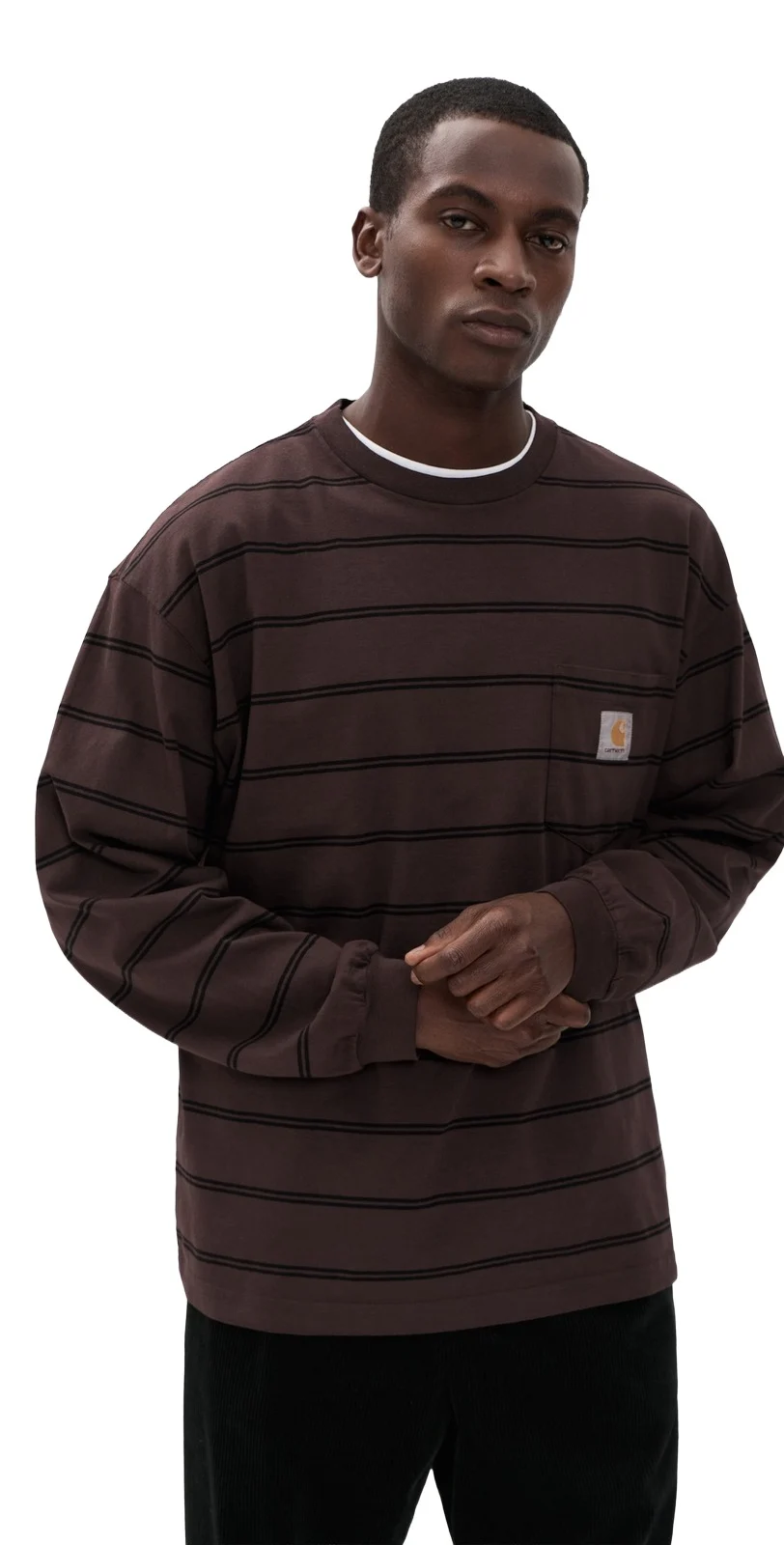 Carhartt WIP Stiped Cardona Pocket T-Shirt