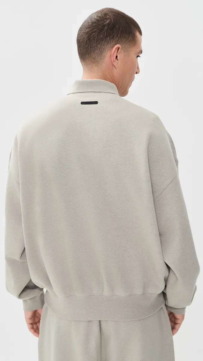Fear of god Signature Classic Polo Sweatshirt | Thumbnail 3 Fear of god Signature Classic Polo Sweatshirt | Thumbnail 3