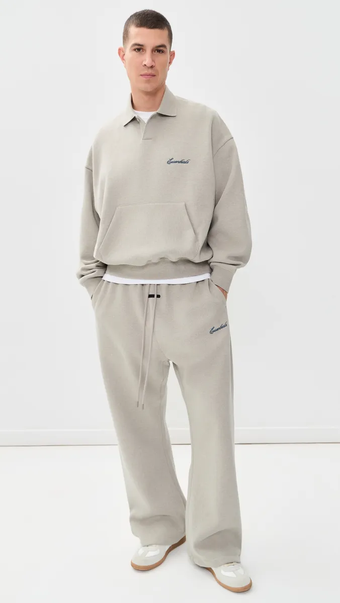 Fear of god Signature Classic Polo Sweatshirt | Thumbnail 5 Fear of god Signature Classic Polo Sweatshirt | Thumbnail 5