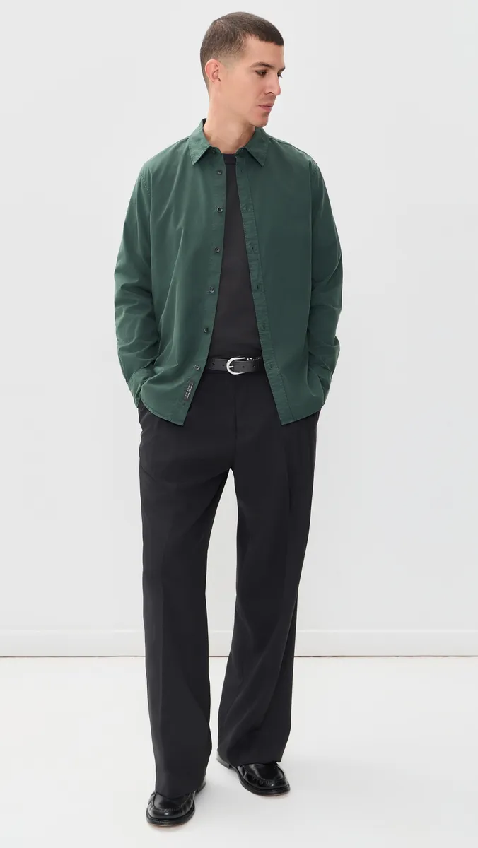 rag & bone Overdyed Tomlin Shirt | Thumbnail 5