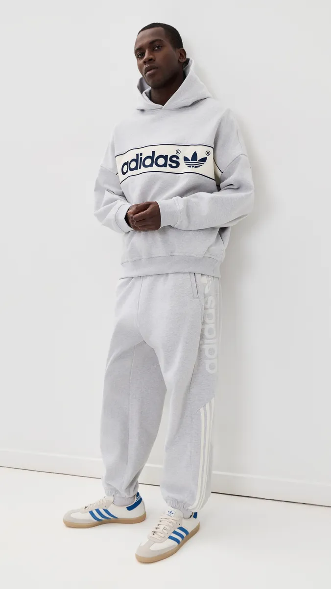 Adidas Blocked Signature Sweatpants | Thumbnail 2 Adidas Blocked Signature Sweatpants | Thumbnail 2