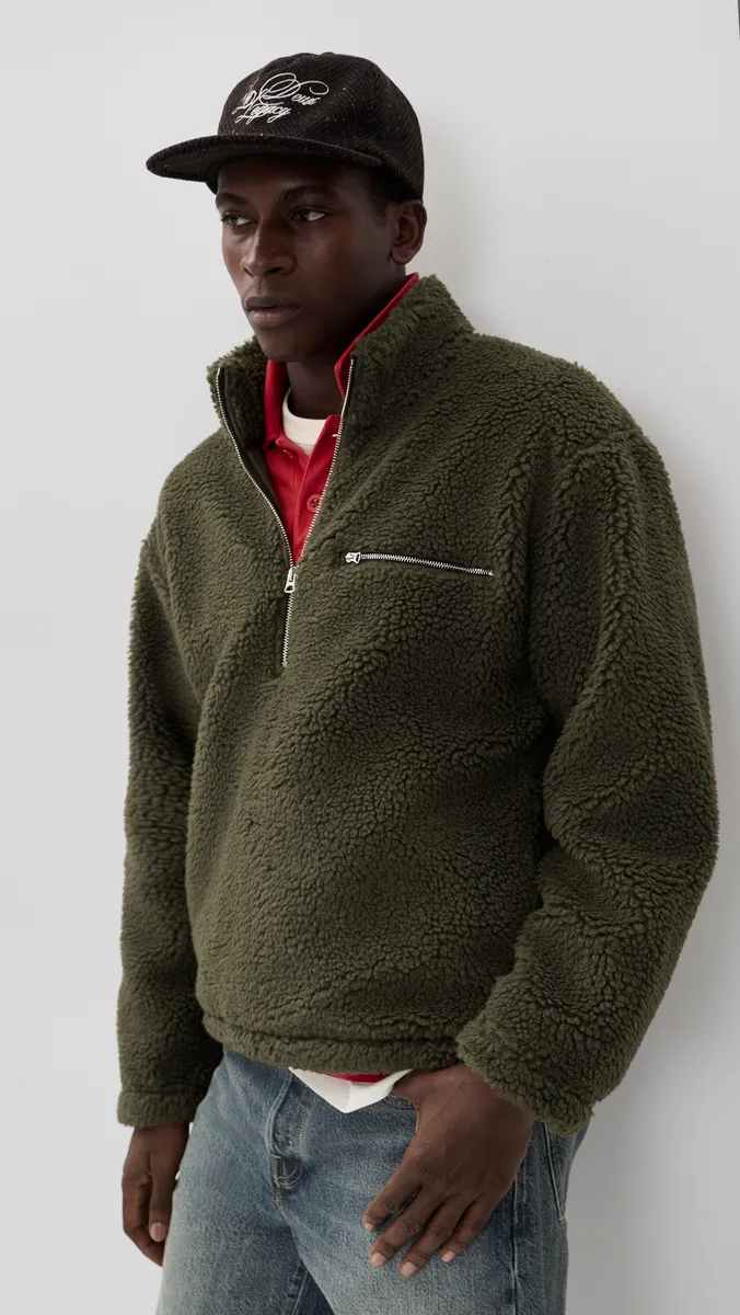 Madewell Fleece Pullover | Thumbnail 2