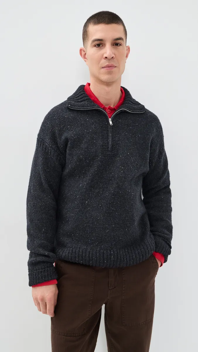 Alex Mill Quarter Zip Sweater | Thumbnail 2 Alex Mill Quarter Zip Sweater | Thumbnail 2