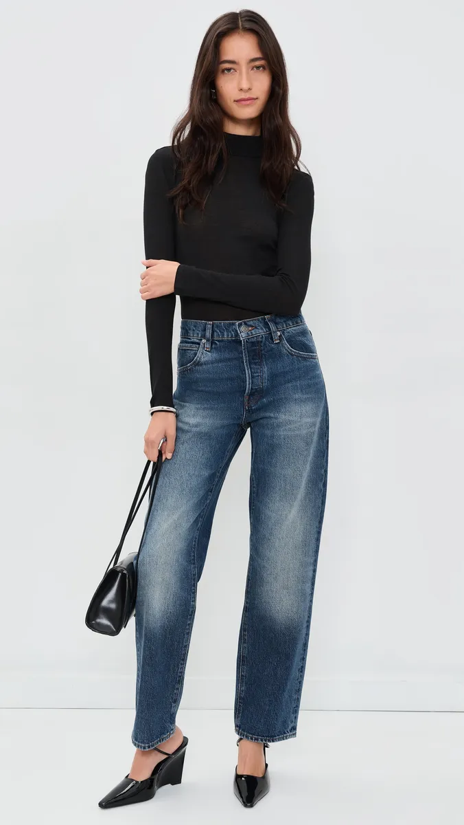 Frame The Shadow Turtleneck Tee | Thumbnail 5 Frame The Shadow Turtleneck Tee | Thumbnail 5