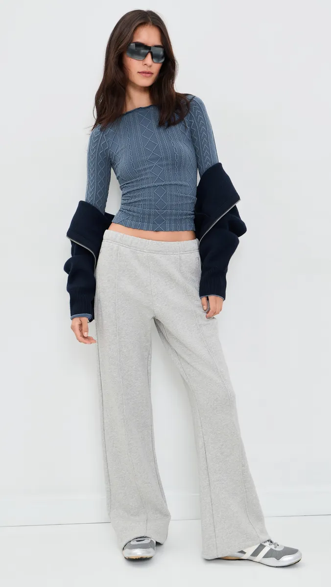 Free People So Soft Seamless Modal Cable Top | Thumbnail 6