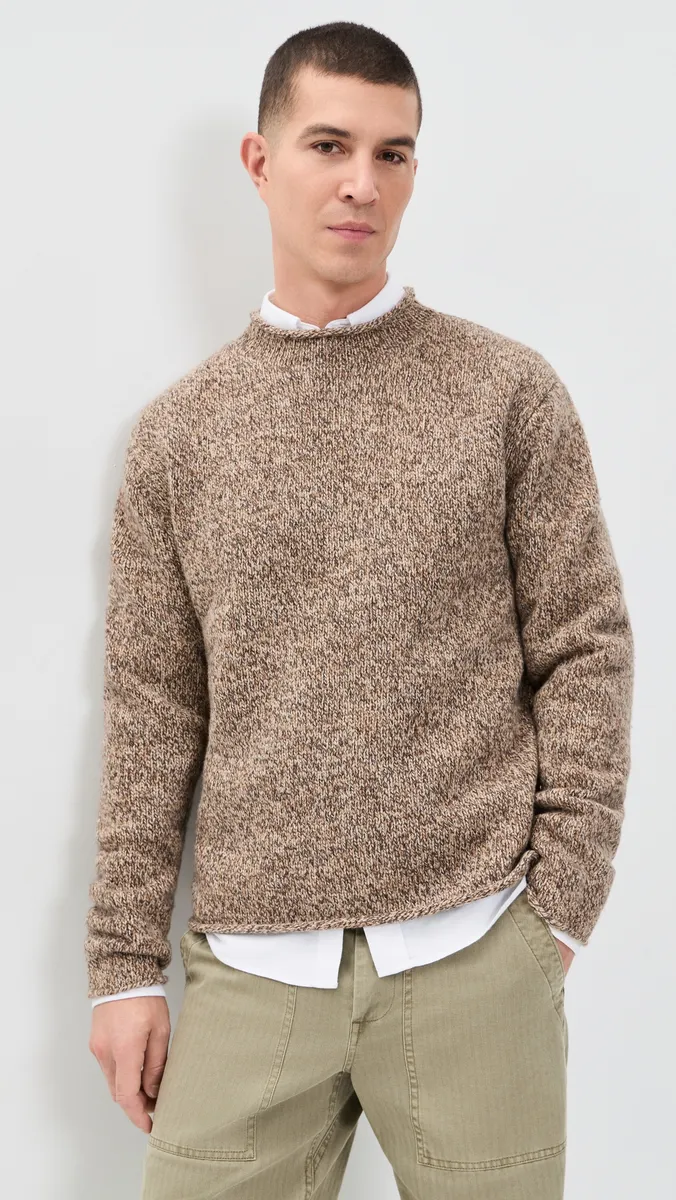 Alex Mill Marled Alvar Roll Neck | Thumbnail 2 Alex Mill Marled Alvar Roll Neck | Thumbnail 2
