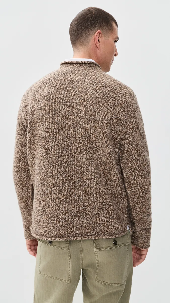 Alex Mill Marled Alvar Roll Neck | Thumbnail 3 Alex Mill Marled Alvar Roll Neck | Thumbnail 3