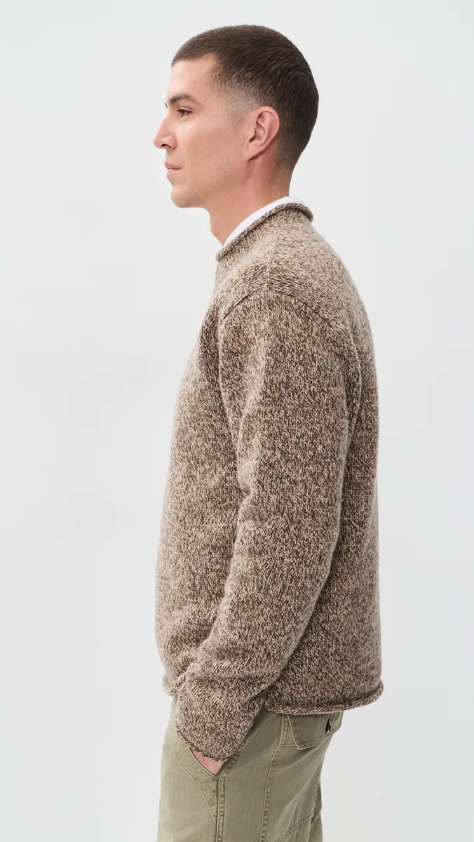 Alex Mill Marled Alvar Roll Neck | Thumbnail 4 Alex Mill Marled Alvar Roll Neck | Thumbnail 4