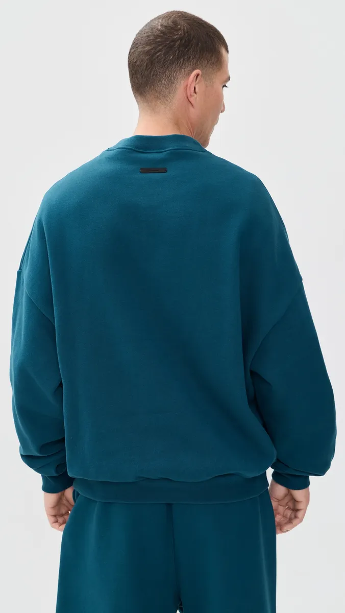 Fear of god Signature Lounge Crew Neck Sweatshirt | Thumbnail 3 Fear of god Signature Lounge Crew Neck Sweatshirt | Thumbnail 3